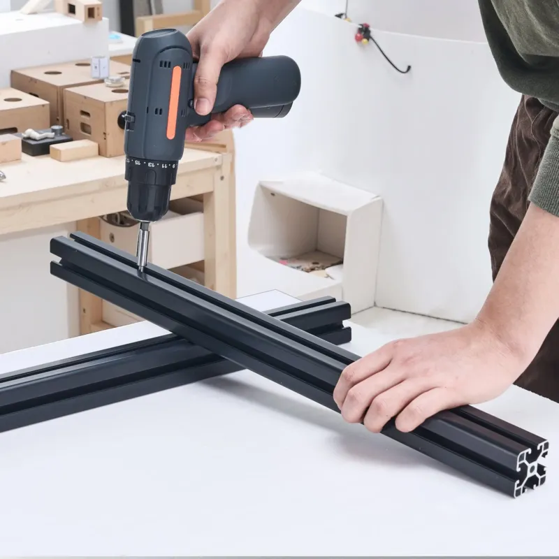 4 tk 1000 mm T-piluga 4040 alumiiniumist ekstrusioonprofiil