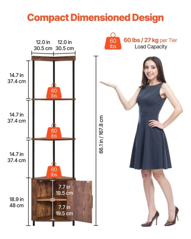 5-astmeline nurgariiul, 5 tasandit, 27 kg