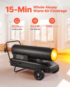 50kW Forced Air Kerosene Diesel Heater — pilt 2