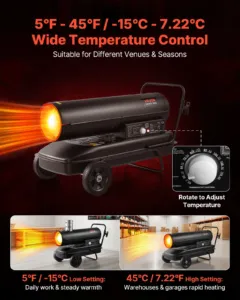 50kW Forced Air Kerosene Diesel Heater — pilt 3