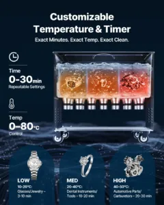 50L Ultrasonic Cleaner, 50 L, 840 W — pilt 6