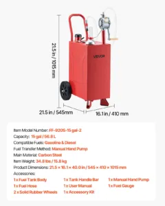 56,8L kütuse- ja bensiinikanister — pilt 7