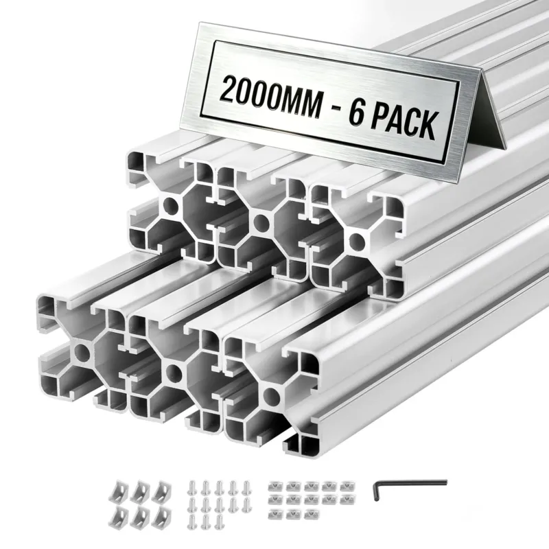 6 tk 4040 alumiiniumist ekstrusioonprofiil