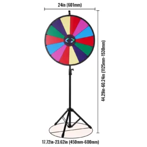 61 cm värviline auhinnaratas — pilt 8