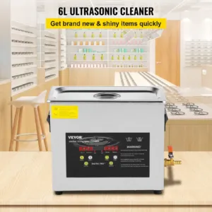 6L täiustatud ultrahelipuhasti (400W kütteseade, 6 L, 400 W — pilt 2