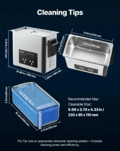 6L Ultrasonic Cleaner, 6 L, 120 W — pilt 7