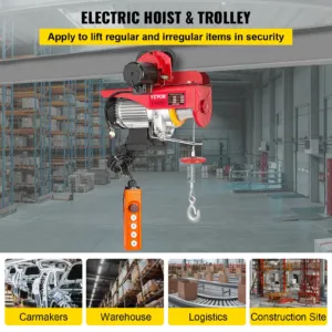 800 kg/771 kg elektriline käru-tõstuk 1300 W elektriline tõstuk — pilt 2