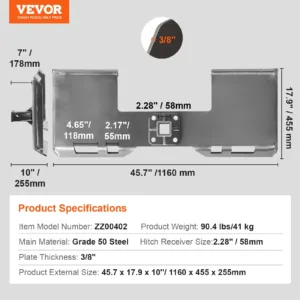 9,53 mm väikelaaduri kinnitusplaat — pilt 7