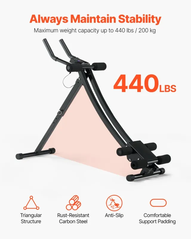 AB treeningmasin, 200 kg, 1150 x 400 x 190 mm