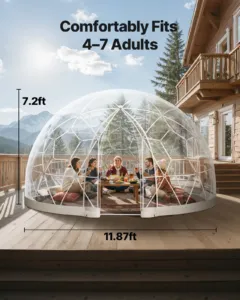 Aiakupp-iglu, 3,6 x 2,2 m, 30,5 cm — pilt 3