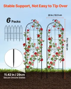 Aiatrellis, 180 x 52,5 cm, 6 tk — pilt 2