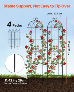 Aiatrellis, 220 x 52,5 cm, 4 tk — pilt 2
