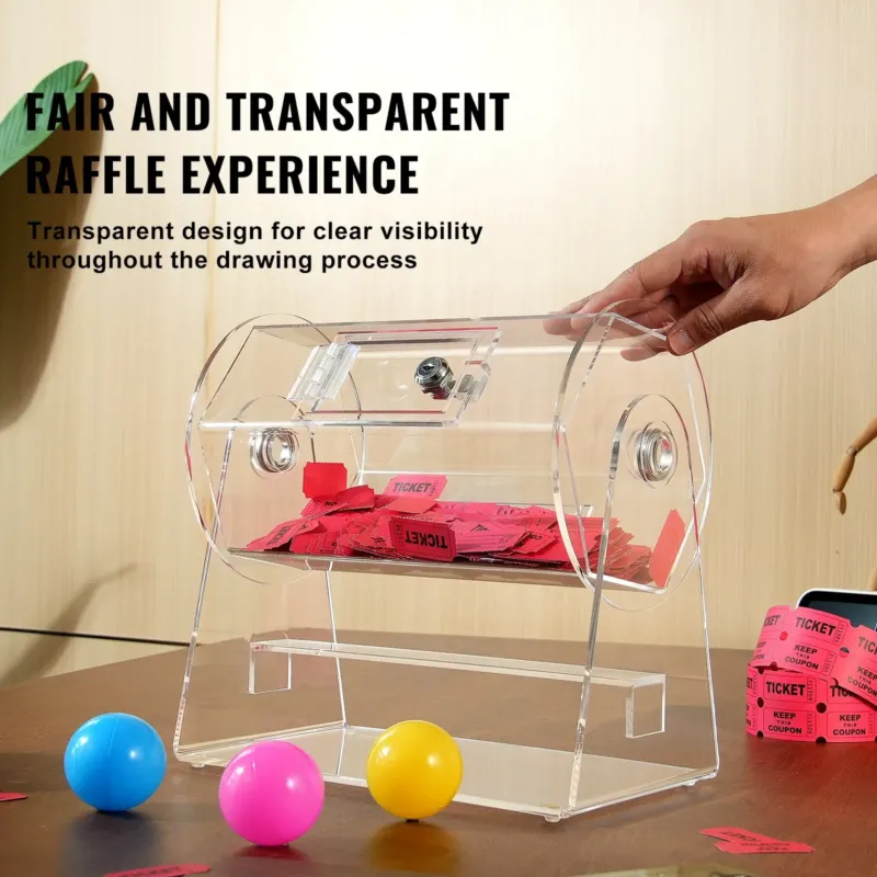 Akrüülist loositrummel, 308 x 310 mm, 1,65 kg