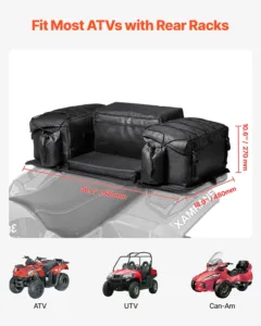 ATV tagumine hoiukott, 50 L, 2,1 kg — pilt 3
