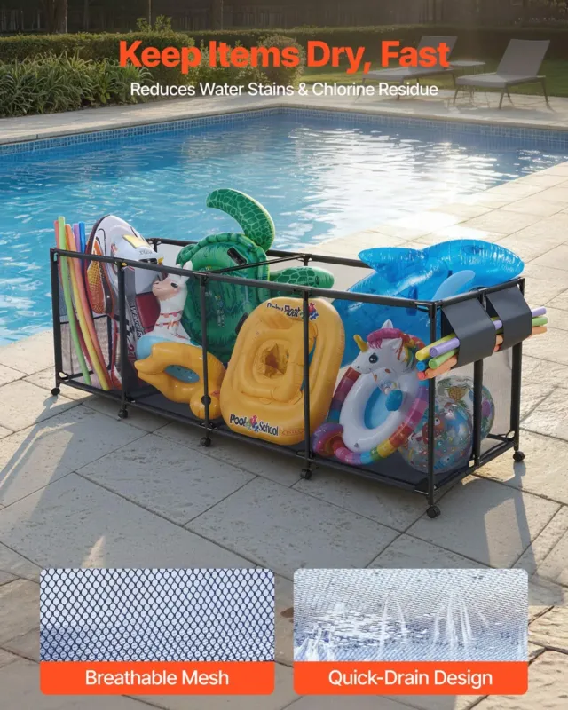 Basseini hoiukast, 262 x 81,5 x 89 cm, 9,2 kg