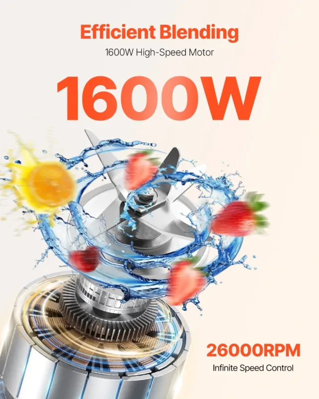 Blender 2410 g, 1600 W