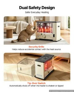 Cordless Radiant Kerosene Heater — pilt 4