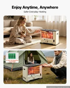Cordless Radiant Kerosene Heater — pilt 6