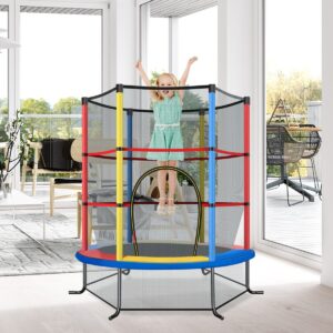 Laste batuut turvavõrguga, Ø 140 cm, alates 3 a — pilt 1