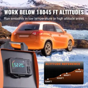 Diesel Air Heater All-in-one 12V 5-8KW Bluetooth App LCD for Car RV — pilt 4