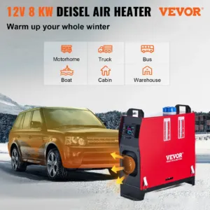 Diesel Heater 12V Diesel Air Heater Muffler 5-8KW Diesel Air Heater with Remote Control & — pilt 2