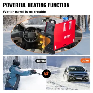 Diesel Heater 12V Diesel Air Heater Muffler 5-8KW Diesel Air Heater with Remote Control & — pilt 3