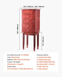 Ehtekapp, 14,0 kg, 390 x 300 x 995 mm — pilt 7