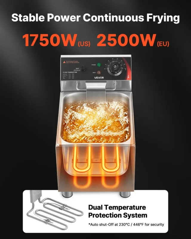 Elektriline fritüür 7,5 L, 2500 W