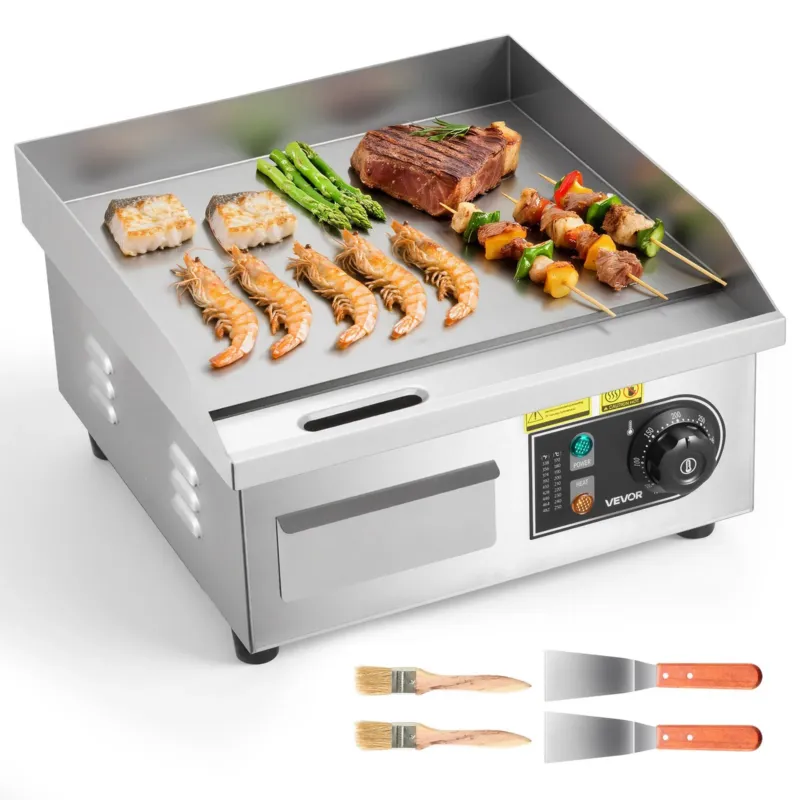 Elektriline grillplaat 355 x 300 mm, 2000 W
