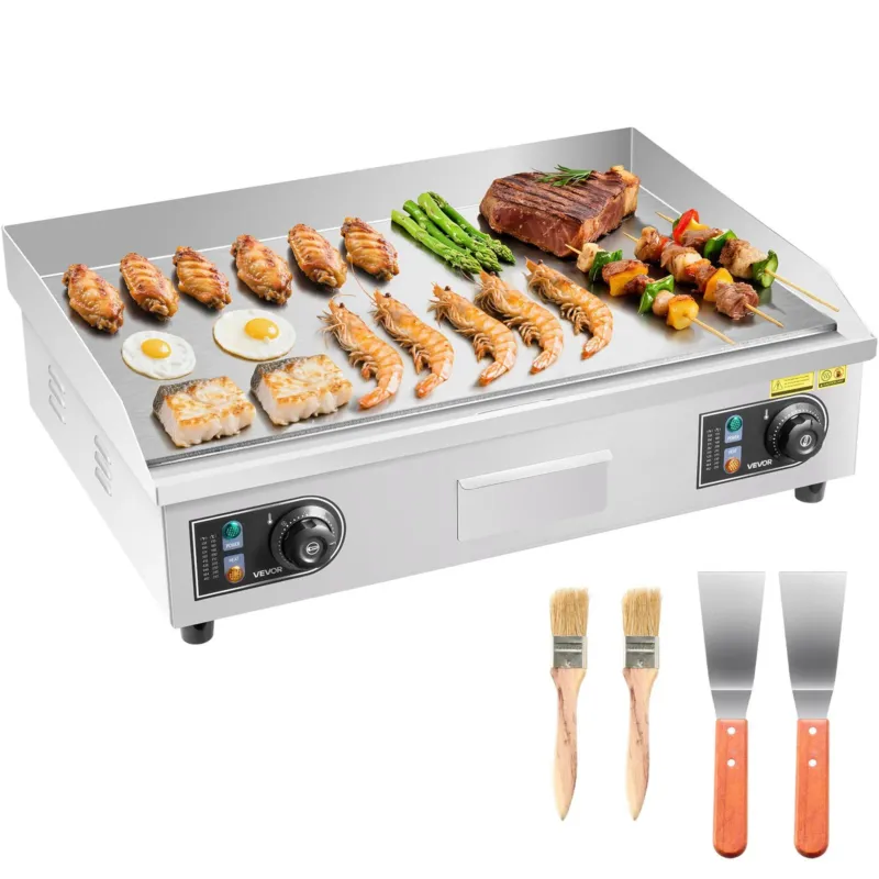 Elektriline grillplaat 655 x 400 mm, 4000 W
