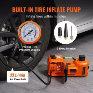 Elektriline hüdrauliline auto põrandatungraud 5 tonni 12V, 5000 kg, 450 mm — pilt 4