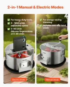 Elektriline lehtede trimmer, 5,08 cm, 370 mm — pilt 5