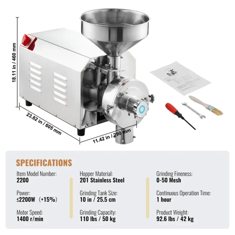 Elektriline teraveski 2200 W, 50 kg/h