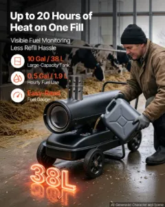 Forced Air Kerosene Heater — pilt 4