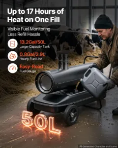 Forced Air Kerosene Heater — pilt 4