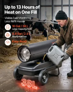 Forced Air Kerosene Heater — pilt 4
