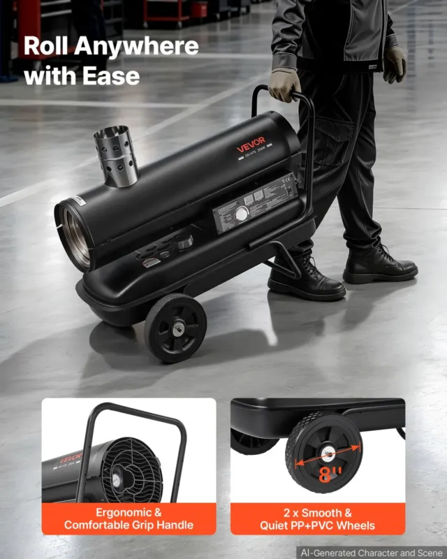 Forced Air Kerosene Heater