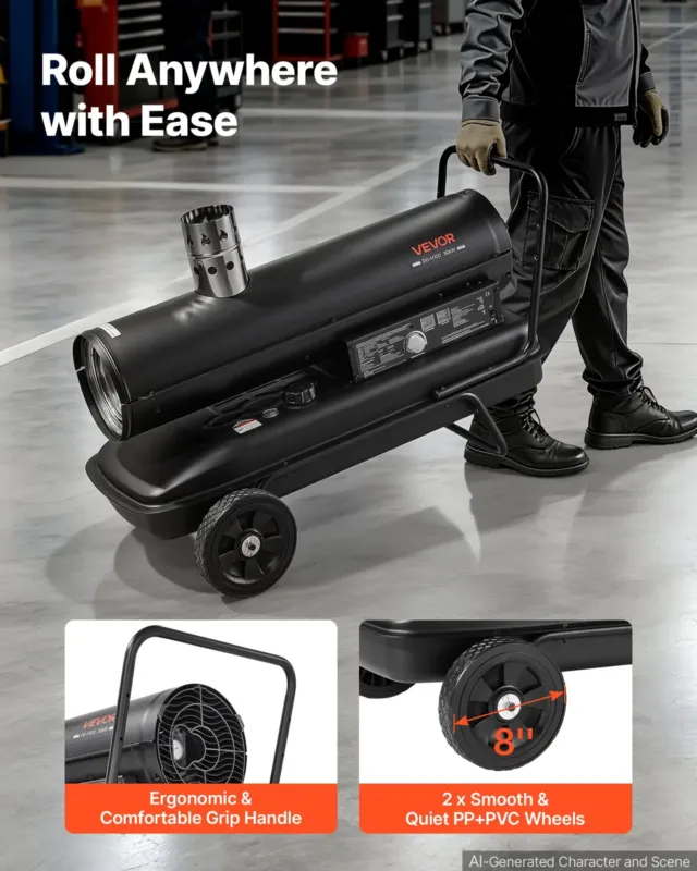 Forced Air Kerosene Heater