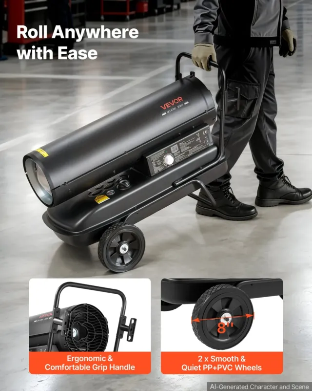 Forced Air Kerosene Heater