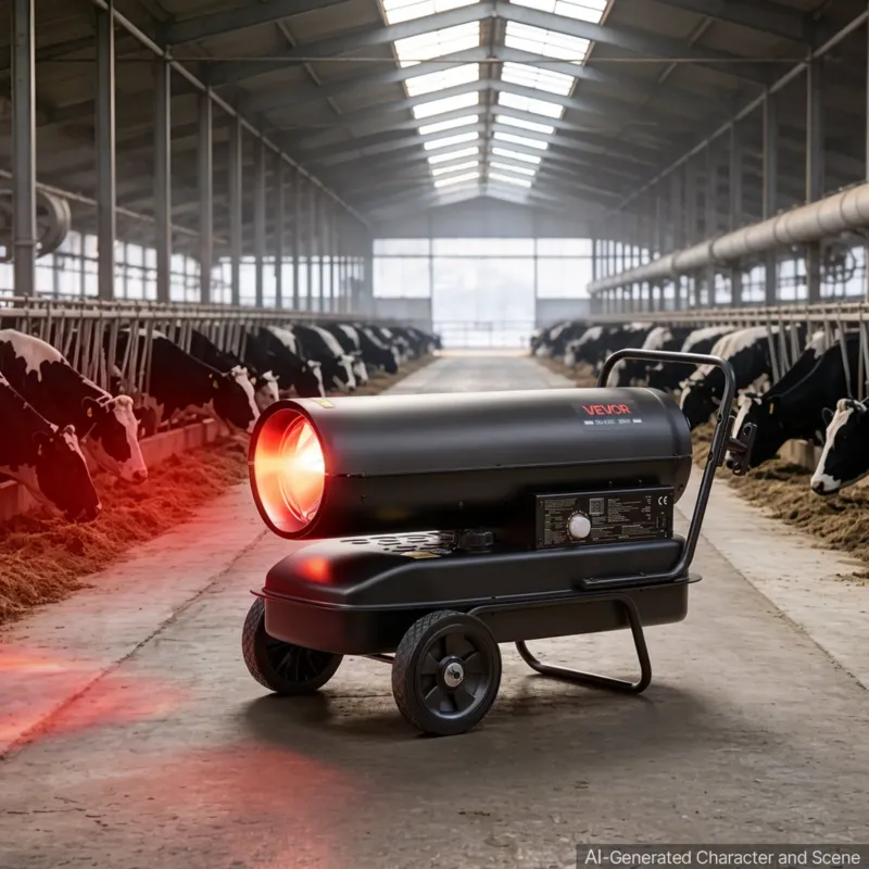 Forced Air Kerosene Heater