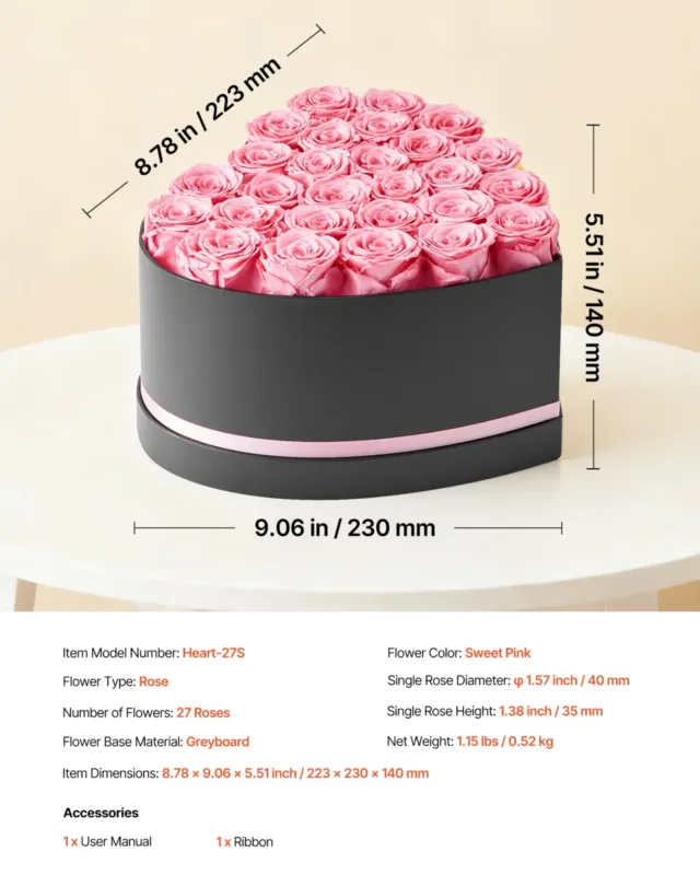 Forever Flowers, 0,45 kg, 35 mm