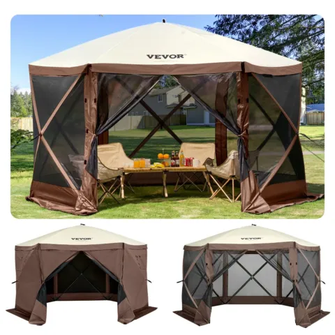 Gazebo ekraaniga telk, 3,05 x 3,05 m, 16 kg