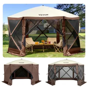 Gazebo ekraaniga telk, 3,66 x 3,66 m, 16 kg — pilt 1
