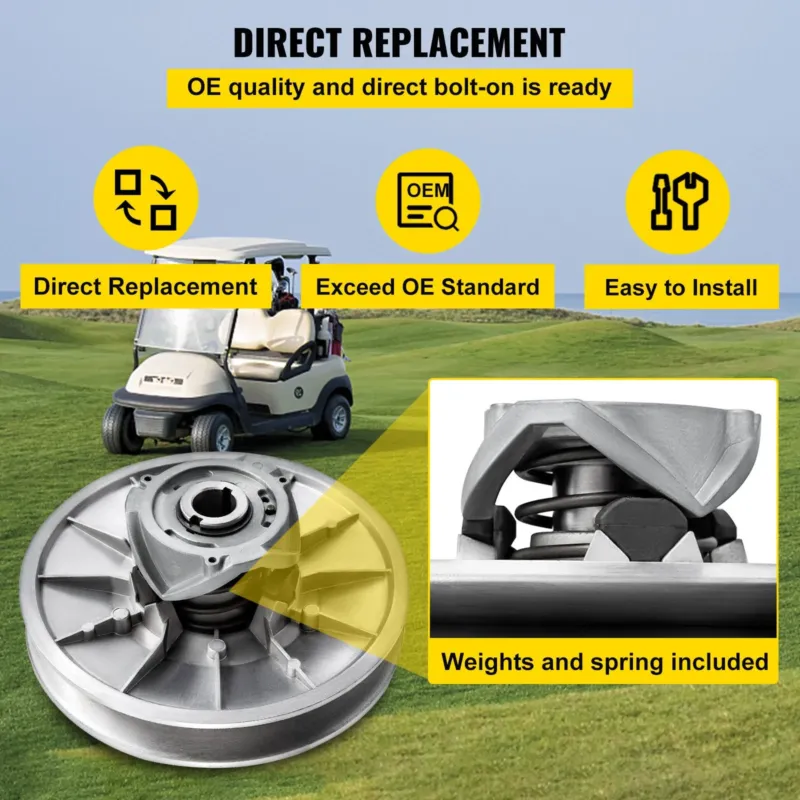 Golfikäru suure pöördemomendiga sidur Club Car DS ja Precedent, 20,5 x 9,7 cm, 2,5 kg