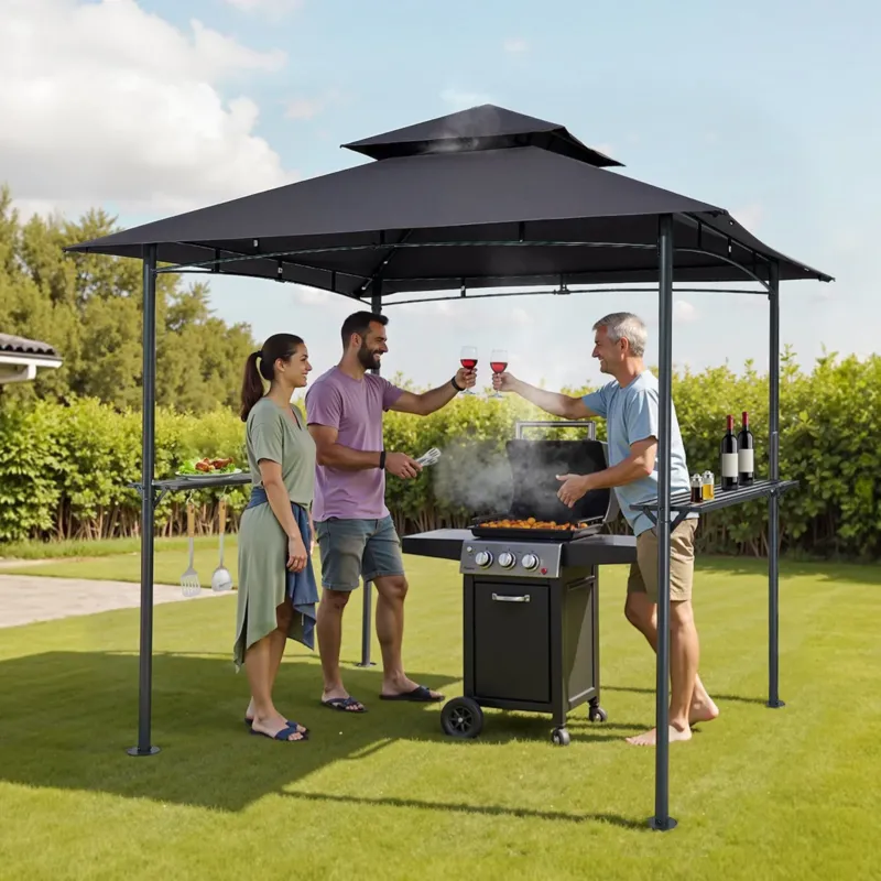 Grillvarikatus, 2,43 x 1,5 m, 2430 x 1500 x 2500 mm