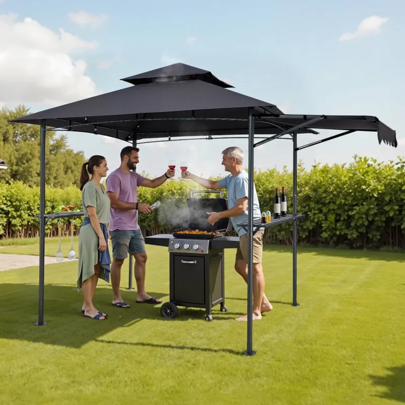 Grillvarikatus, 2,43 x 1,5 m, 2430 x 1500 x 2500 mm