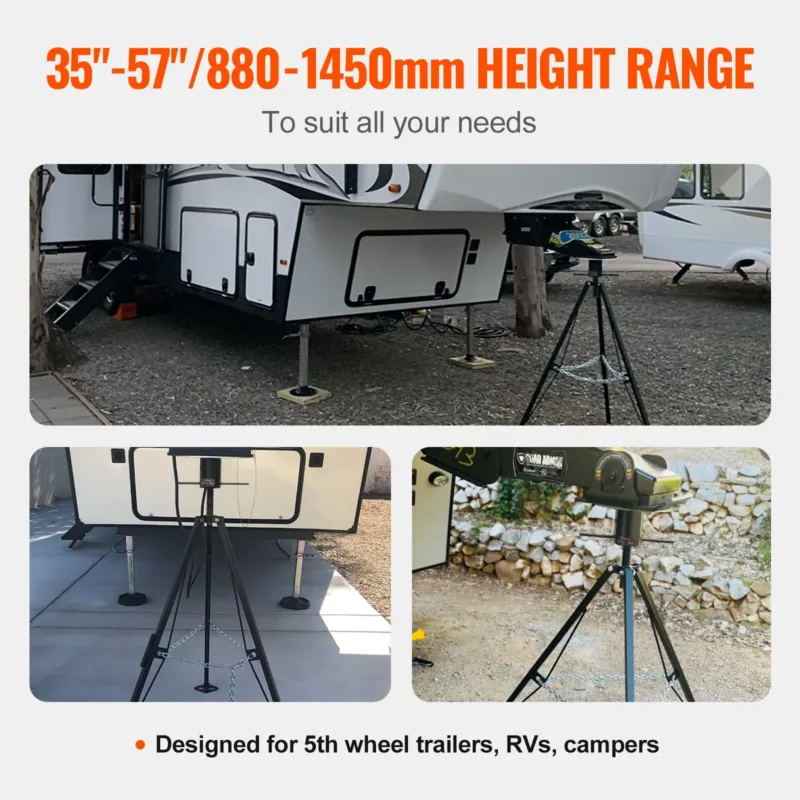 Haagise statiiviga stabilisaator, 2268 kg, 145 cm