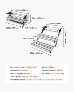 Haagissuvila astmed, 200 kg, 554 mm — pilt 7