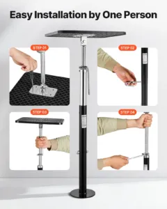 Haagissuvila väljatõmmatav tugijalg, 2 tk, 453,59 kg — pilt 4