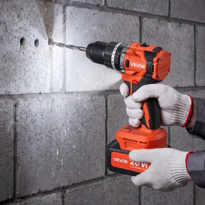 haamriga puur 20V 1/2 tolli 26000 IPM harjadeta akuga lööktrelli